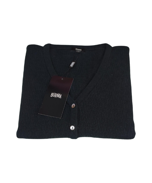 CARDIGAN EN V BURMA TRABAJADO