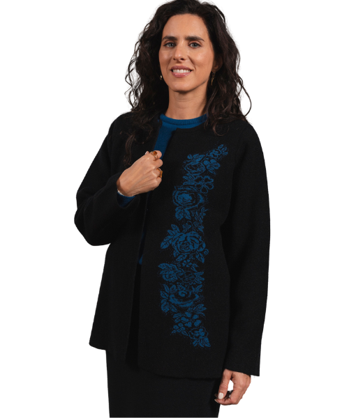 CHAQUETA BURMA C/FLORES