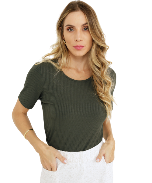 REMERA BASE ACANALADA MIRASUL