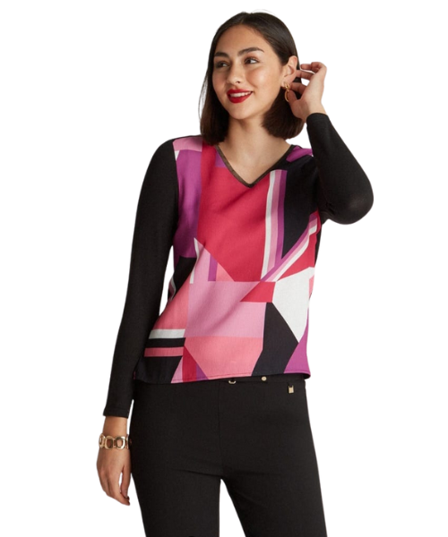 BLUSA FANTASÍA LORENZO DI PONTTI