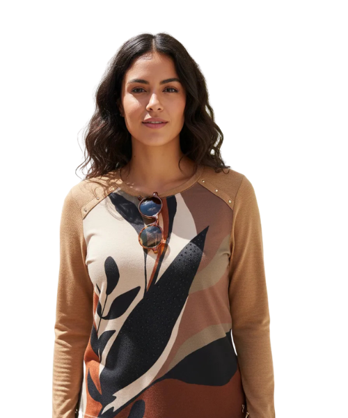 BLUSA FANTASÍA LORENZO DI PONTTI