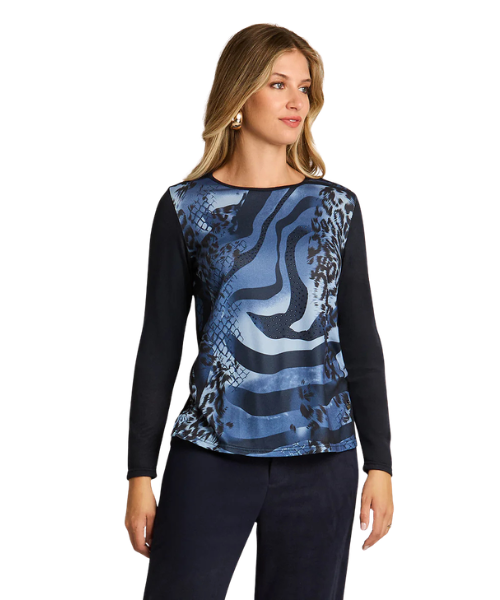 BLUSA FANTASÍA LORENZO DI PONTTI