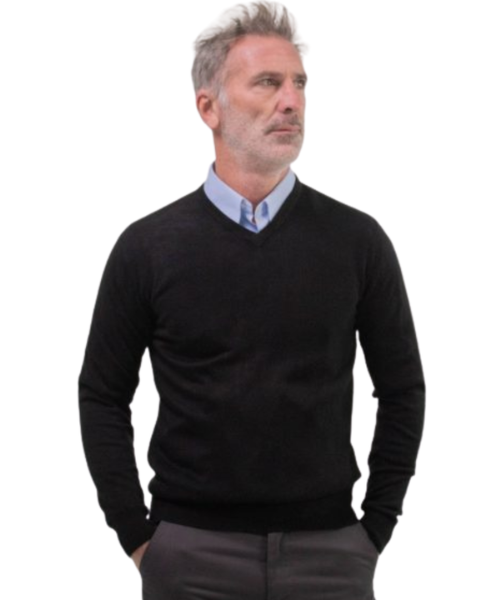 SWEATER EN V ALGODÓN AMERICAN CREW