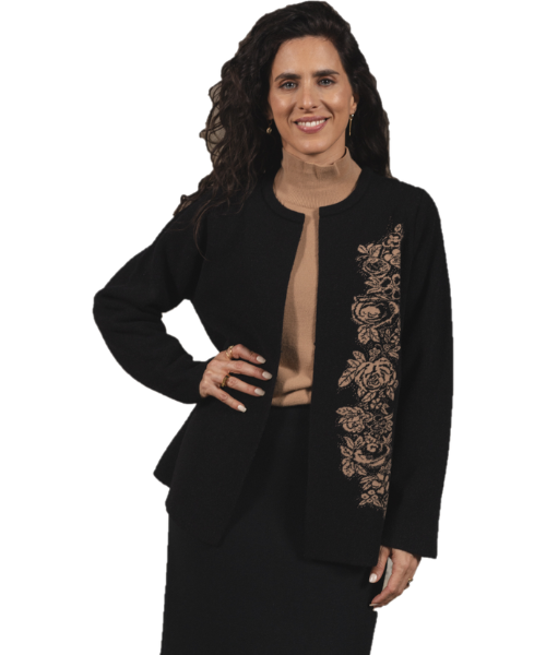 CHAQUETA BURMA C/FLORES