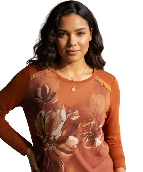 BLUSA FANTASÍA LORENZO DI PONTTI