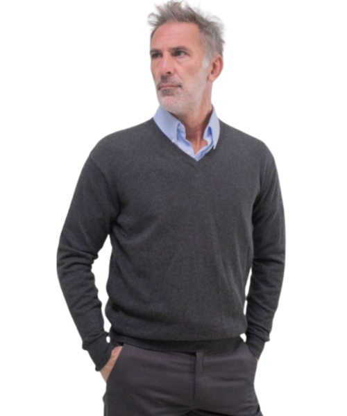 SWEATER EN V ALGODÓN AMERICAN CREW