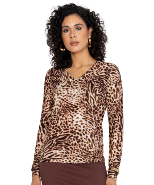 BLUSA VISCO DIGITAL PRINT