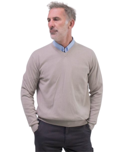 SWEATER EN V LIKE CASHMERE M/L AMERICAN ACREW