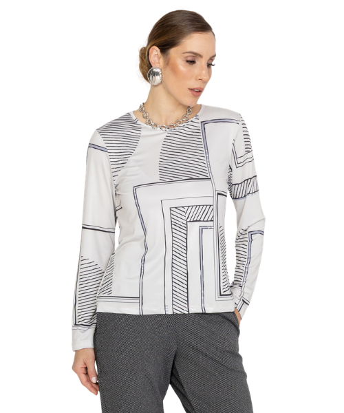 BLUSA FANTASÍA M/L MIRASUL