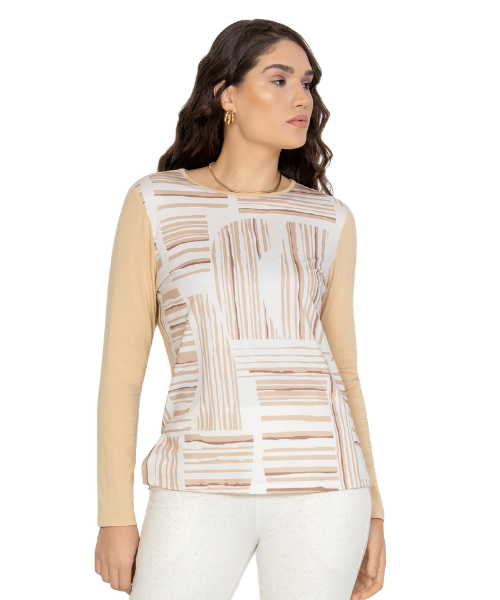 BLUSA MALHA CREPE MAIS VISCO MIRASUL