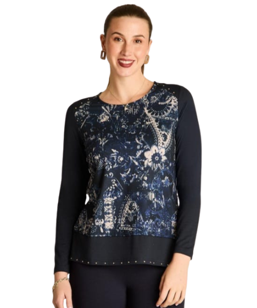 BLUSA FANTASÍA LORENZO DI PONTTI